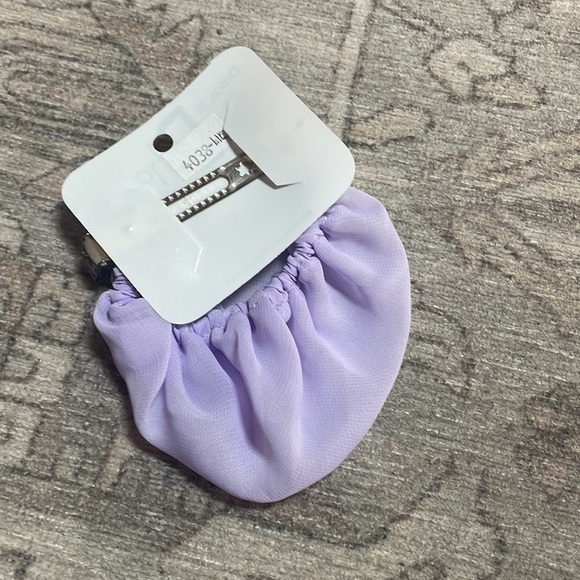 New- Rhinestone hair clip with Bun cover. Ballerina dance bun cover, Ballet - Picture 3 of 9